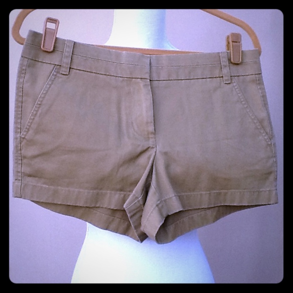 NWT J Crew 3” chino shorts